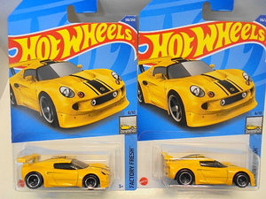 Hotwheels ロータス スポーツ エリーゼ ホットウィール ミニカー 2台セット