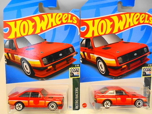 Hotwheels フォード エスコート RS2000 ホットウィール ミニカー 2台セット