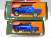 MATCHBOX GMC ハマー EV 2台セット ミニカー マッチボックス ムービングパーツ_画像2