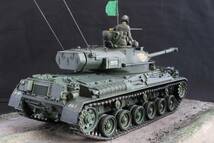 タミヤ 1/35 陸上自衛隊 61式戦車 TYPE61 単色　完成品_画像3