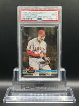 1枚限定 1/1 Superfractor 2021 Topps Stadium Club Chrome #37 Shohei Ohtani 1991 Design Variation 大谷翔平 WBC MVP PSA9 スパフラ_画像2