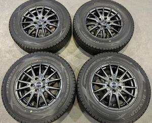 ☆ 極上品 ☆ バリ溝 215/70R16 DUNLOP ダンロップ ウィンターマックスSJ8 ４本セット手渡し大歓迎！！