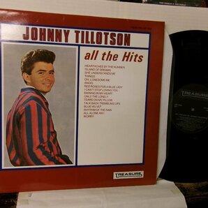 ▲LP JOHNNY TILLOTSON ジョニー・ティロットソン / ALL THE HITS 輸入盤 TREASURE LSP-1059 OLDIES◇r60106の画像1