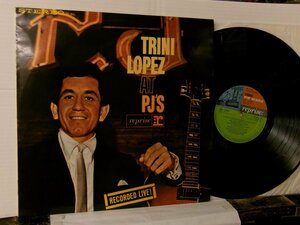 ▲LP TRINI LOPEZ / AT PJ'S 天使のハンマー トリ二・ロペスのすべて 国内盤 日本ビクター株式会社 SJET-7330 ◇r60115