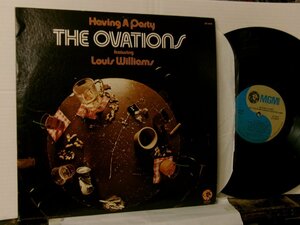 ▲LP THE OVATIONS オヴェイションズ LOUIS WILLIAMS / HAVING A PARTY ハヴィング・ア・パーティー US盤 MGM SE-4945 ◇r60115