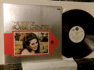 ▲ダブルジャケLP BOBBIE GENTRY ボビー・ジェントリー / THE BEST OF ハスキーの魅力 国内見本赤盤 東芝音楽工業 CP-9527◇r60115