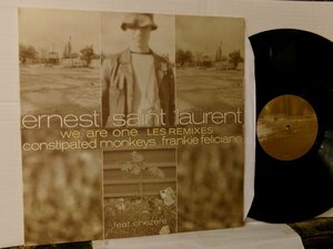 ▲12インチ ERNEST SAINT LAURENT feat. CHEZERE / WE ARE ONE (LES REMIXES) フランス盤 YELLOW PRODUCITONS YP057 ◇r60122