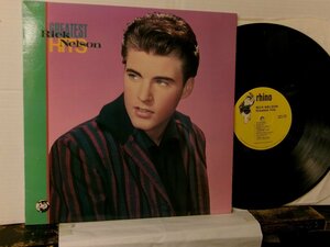 ▲LP RICK NELSON リック・ネルソン / GREATEST 輸入盤 RHINO RNLP-215 OLDIES◇r60127