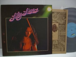 [LP] りりィ LILY / ライヴ LIVE 東芝EMI株式会社 ETP-72017 木田高介 土屋昌巳 市原宏祐 ◇r60112