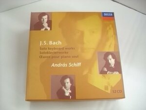 [12CD] Solo Keyboard Works / Johann Sebastian Bach / Andras Schiff / 452279-2　◇r60114