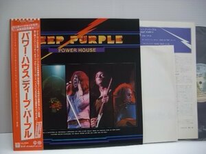 [帯付 LP] ディープ・パープル / パワー・ハウス イアン・ギラン DEEP PURPLE POWER HOUSE 1977年 P-10444W ◇r60128