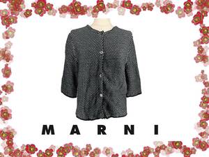 華麗なカーディガン★MARNI★ニット・カーディガン４０