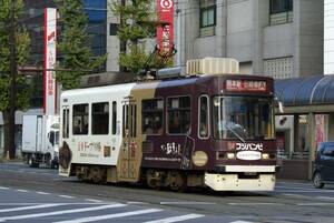 鉄道写真　熊本市交通局　9200形　Lサイズ