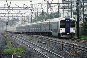 鉄道写真　東日本旅客鉄道（JR東日本）　415系1900番台　2階建て先頭車　Lサイズ　ネガ・データ化　①