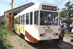 鉄道写真　函館市企業局交通部　500形　車体更新車　Lサイズ