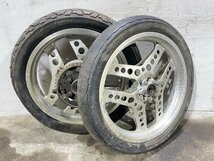 1円スタート！！ ホンダ CB750F FC インテグラ RC04-10370** ブーメラン コムスター ホイール 前後セット 【Fx2】BPD_画像1