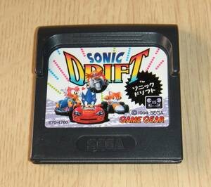  prompt decision GG Sonic drift operation has been confirmed 2 including in a package possible cleaning settled Game Gear 