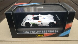 【中古】 ミニカー JADI MODELCRAFT BMW V12 LMR SEBRING 99 1/43 ミニカー