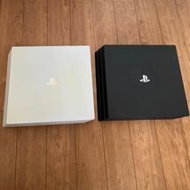 ◆SONY/PS4 計2台 まとめ売り/CUH-7000BB01×1/CUH-7200BB02×1◆1TB プレステ4 動作品_画像1