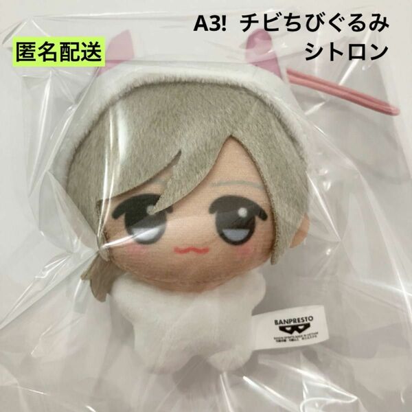 新品 A3! チビちびぐるみ 春組 シトロン ぬいぐるみ