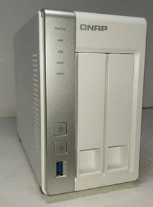 ★ QNAP TS-231P 　(4TB×2 ) QTS5.1書換　静音重視　動作品