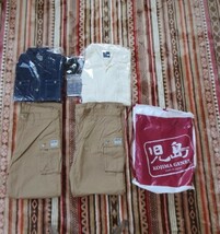 児島ジーンズ、ワークシャツ、ワークパンツ、靴下_画像2