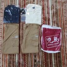 児島ジーンズ、ワークシャツ、ワークパンツ、靴下_画像3