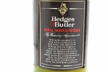 【未開栓】Hedges ＆Butler　12年　ヘッジス＆バトラー　1667　ロイヤルスコッチウィスキー　　洋酒_画像4