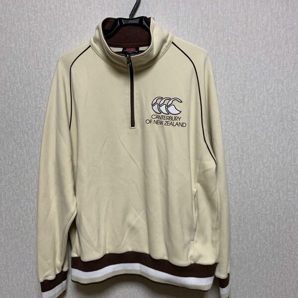 canterbury カンタベリー HALF ZIPPER SWEATSHIRT