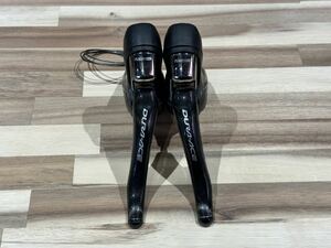 ■美品■SHIMANO シマノ DURA-ACE デュラエース ST-7900 2×10s STI デュアルコントロールレバー シフトレバー ロードバイク P0282