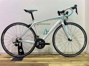 ■中古・一部パーツ要交換■Bianchi ビアンキ IMPULSO インプルソ ホワイト 2017 SHIMANO 105 5800 2×10s ロードバイク 完成車 直接引取可