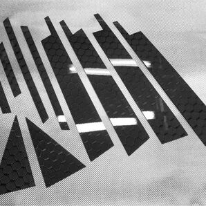 トヨタ ZVW 40系 プリウスアルファ 【リアルカーボン/ハニカム織り】ピラーガーニッシュ