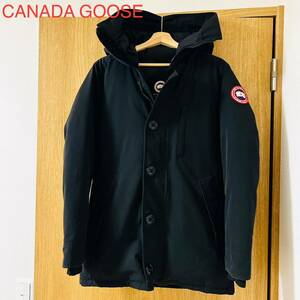 1円スタート！ CANADA GOOSE カナダグース ジャスパー　JASPER PARKA 黒　ダウンジャケット ダウンコート