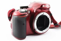 ★難あり品★ Nikon ニコン D3200 ボディ レッド #13624_画像2