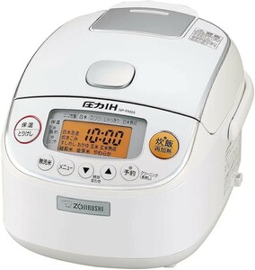  Zojirushi rice cooker 3. pressure IH type carry to extremes .. black .. thickness boiler heat insulation 30 hour white NP-RM05-WA