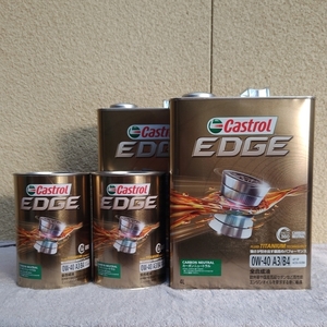 Castrol EDGE 0W-40　A3/B4 　10L 　(カストロール エッジ　0W-40　A3/B4）