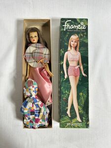 ヴィンテージバービー フランシー 1965年 箱付き 青目 着せ替え人形 ドール MATTEL