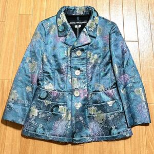 JUNYA WATANABE ジュンヤワタナベ コムデギャルソン 2022SS 22SS スカジャン ジャガード織 刺繍ジャケット チャイナ ブルゾン ドラゴン 龍