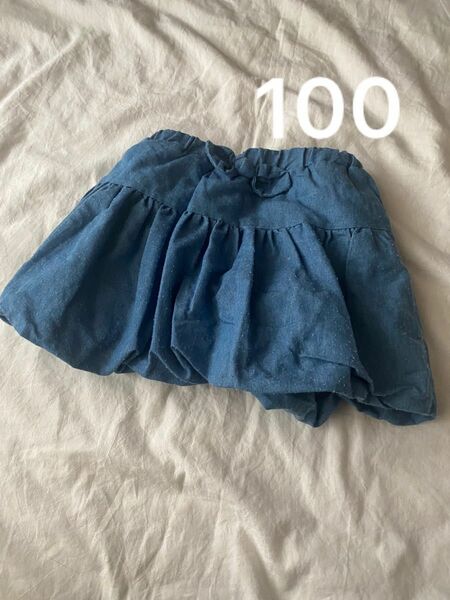 プティマイン スカートパンツ 100