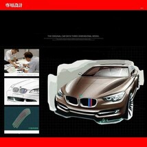 BMW X3/X4シリーズ (18年～21年）Mカラー グリルフィン 3色カバー 7フィンモデル向 パーツ BMW G01 G02 ドレスアップ_画像5