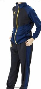 ニッタク(Nittaku)男女兼用ウォームアップシャツトレーニングシャツ&トレーニングパンツ 上下セット サイズO イエロー