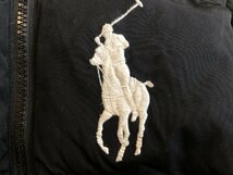 ■本物 POLO Ralph Lauren ポロ ラルフローレン キッズ 子供用 ダウン ジャケット サイズ6 120/60 ブラック ビッグロゴ！★_画像5