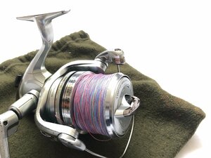 ■SHIMANO POWER AERO TYPE8 シマノ パワーエアロ TYPE8 スピニングリール キズ有 b★