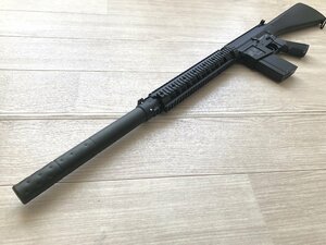 ■　メーカー不明　KAC SR-25 Knight's Armament STONER RIFLE ナイツアーマメント ストーナーライフル 電動ガン ロングサプレッサー付★