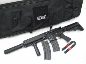 ■◆美品 東京マルイ 次世代電動ガン HK416D DEVGLE デブグルカスタム　予備マガジン/バッテリー/ケース付