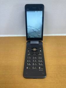 I045【中古】京セラ 携帯電話 GRATINA au KYF39 ブラック 　(カメラあり)　本体のみ