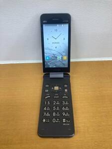 I046【中古】京セラ 携帯電話 GRATINA au KYF39 ブラック 　(カメラあり)　本体のみ