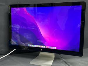 【良品♪】Apple Thunderbolt Display MC914J/A [27インチ] A1407 LED/IPS 27型ワイド液晶ディスプレイ 動作品