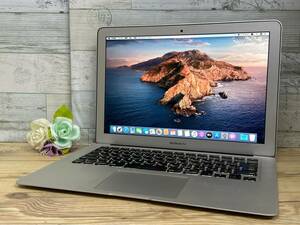 【美品♪】MacBook Air 2014 (A1466)[Core i7(4650U)1.7Ghz/RAM:8GB/SSD:128GB/13インチ]Catalina 動作品