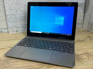 【動作OK♪】Lenovo ideapad D330[Celeron N4000 1.1GHz/RAM:4GB/SSD:64GB/10.1インチ]Windows 10 タブレットPC